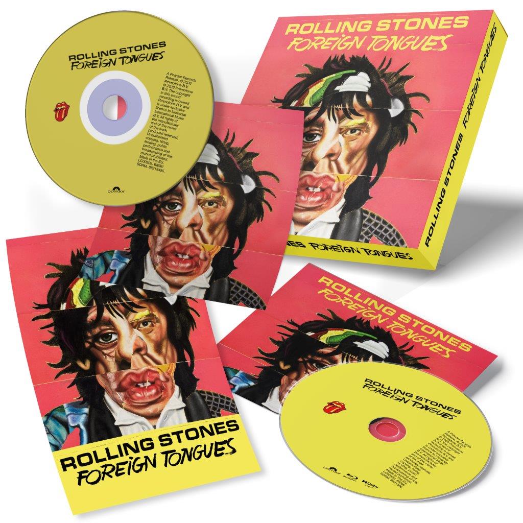 The Rolling Stones Foreign Tongues Limited CD Blu ray Box Set With A The Rolling Stones Foreign Tongues Limited CD Blu ray Box Set With A