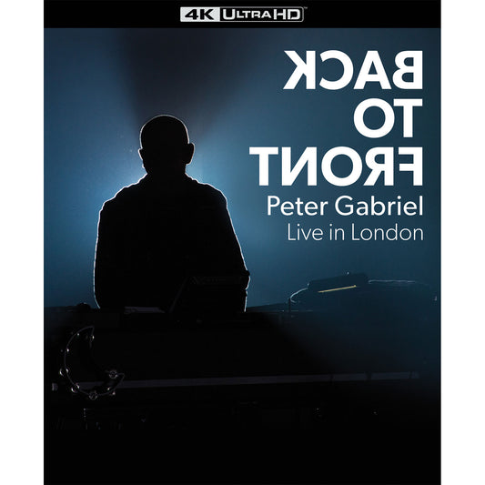 Peter Gabriel / Back to Front: Live in London 4K blu-ray