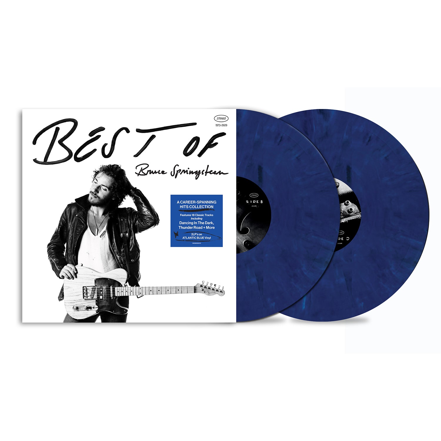 Bruce Springsteen / Best of Bruce Springsteen indie atlantic blue 2LP vinyl