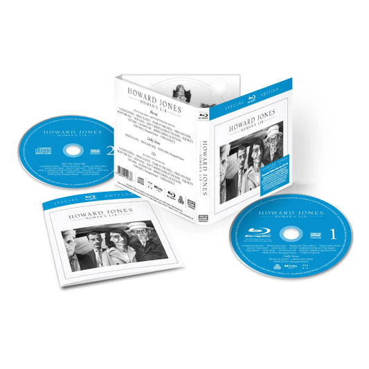Howard Jones / Human's Lib CD+blu-ray with 5.1 mixes and selected Atmos Mixes