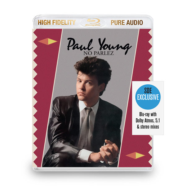 Paul Young SDE Bundle: No Parlez Blu-ray Audio + US-sleeved 2CD set