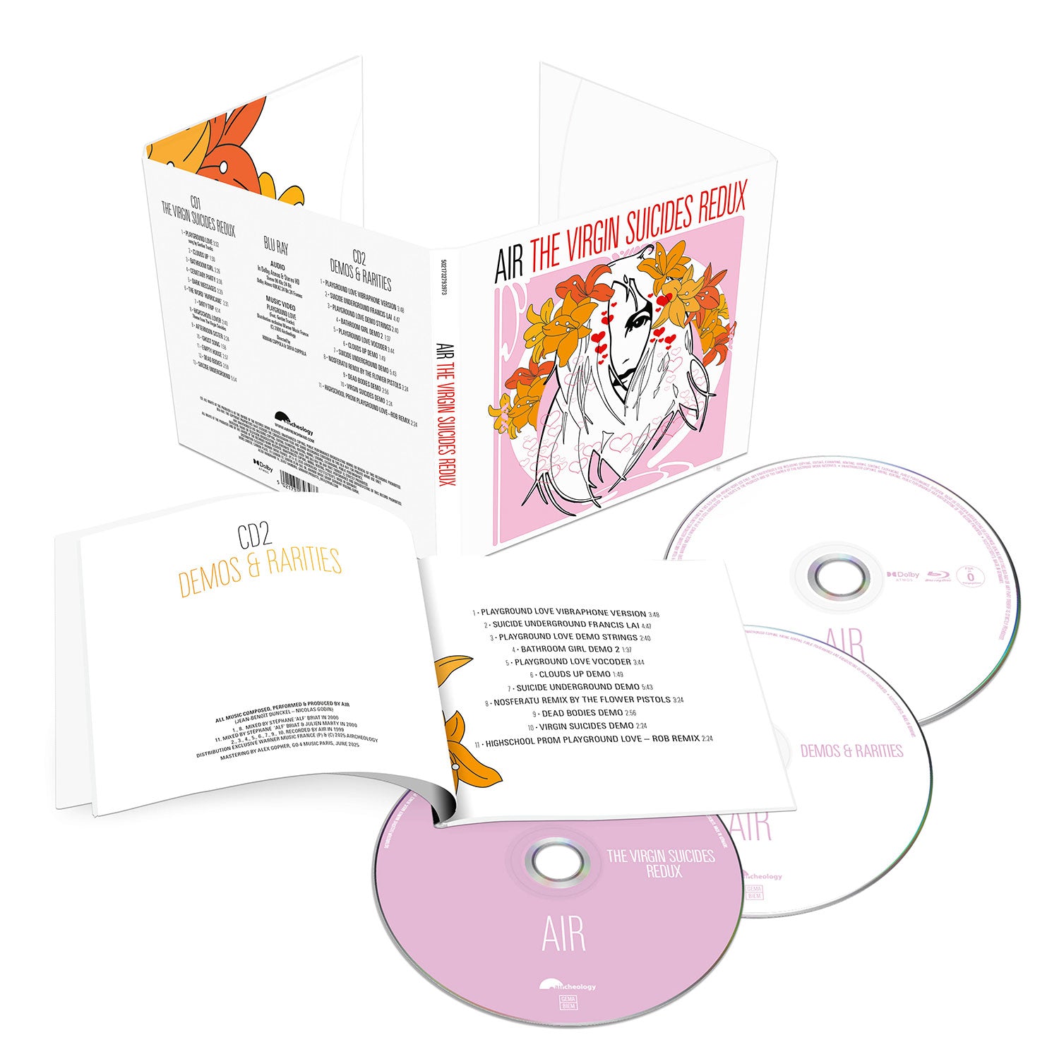 Air / The Virgin Suicides Redux - 2CD+blu-ray