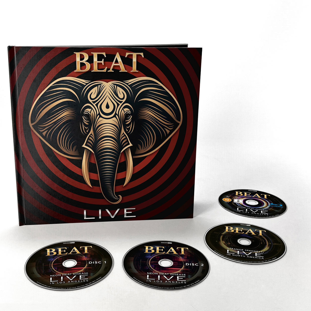 BEAT / Live - limited edition 3CD+blu-ray deluxe