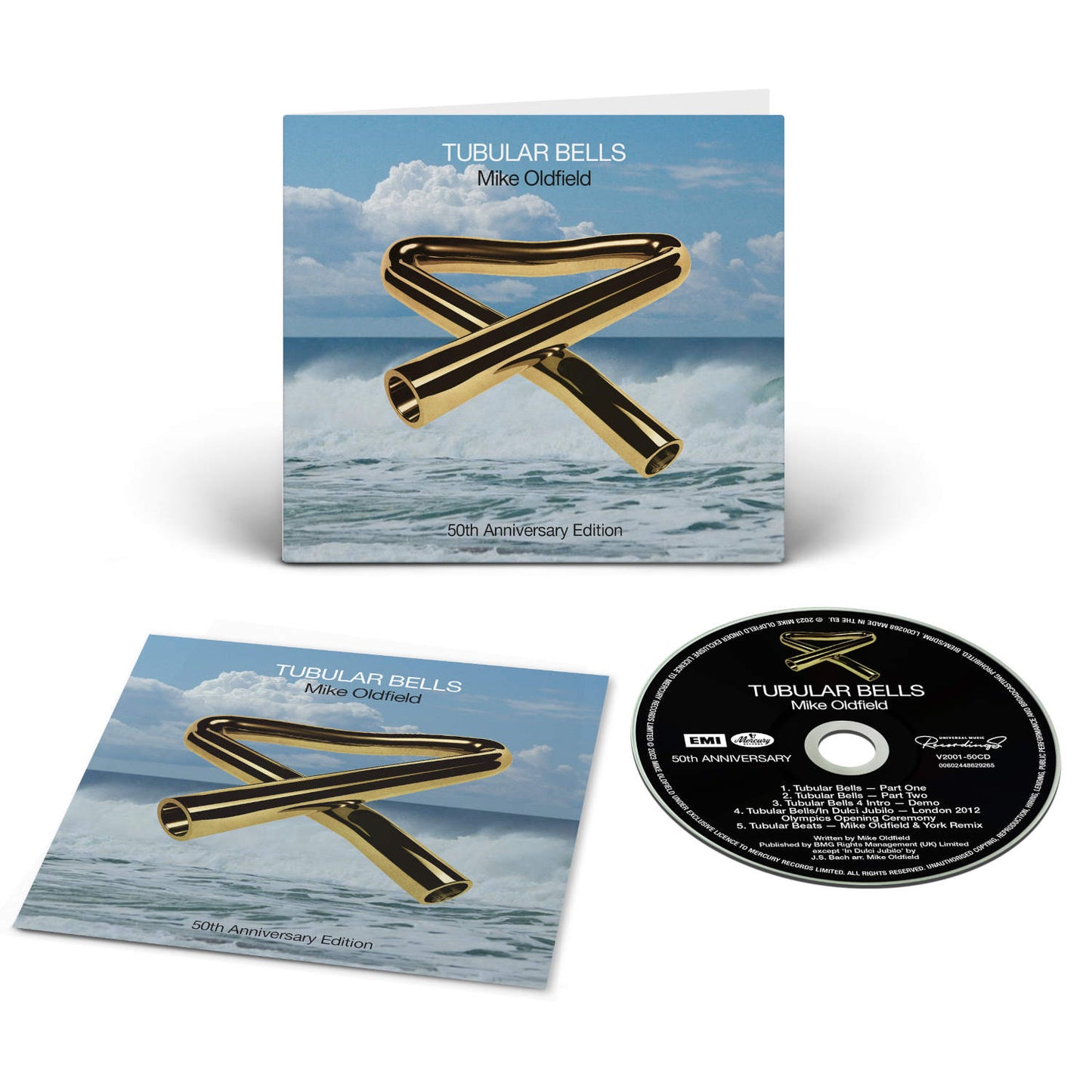 BUNDLE: Mike Oldfield / Tubular Bells 50th anniversary bundle: blu-ray audio + CD