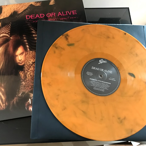 Dead or Alive / Sophisticated Boom Boom:  Limited orange/black vinyl LP