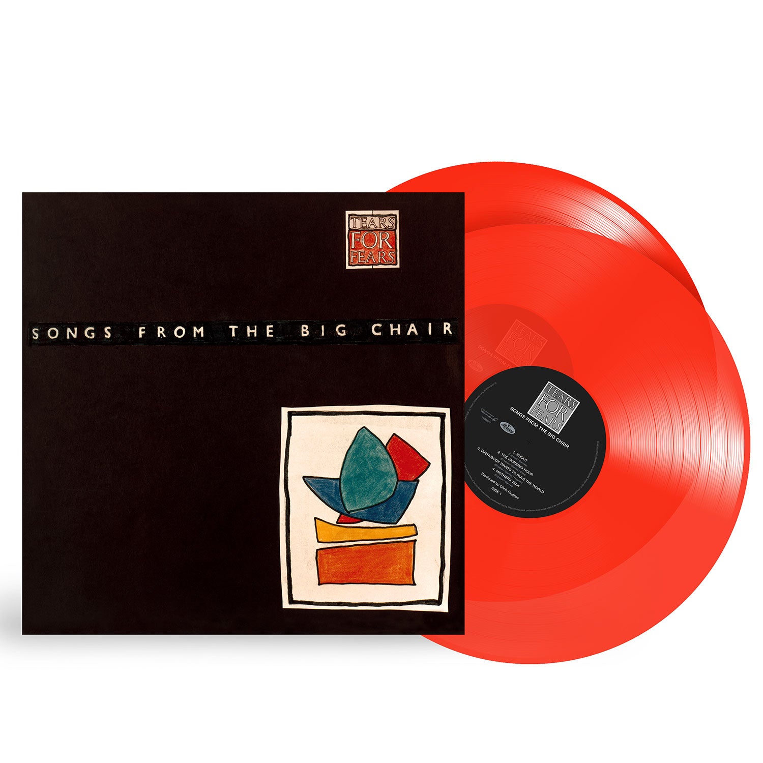 BUNDLE: Tears For Fears / Songs From The Big Chair SDE Blu-ray + 2LP red vinyl