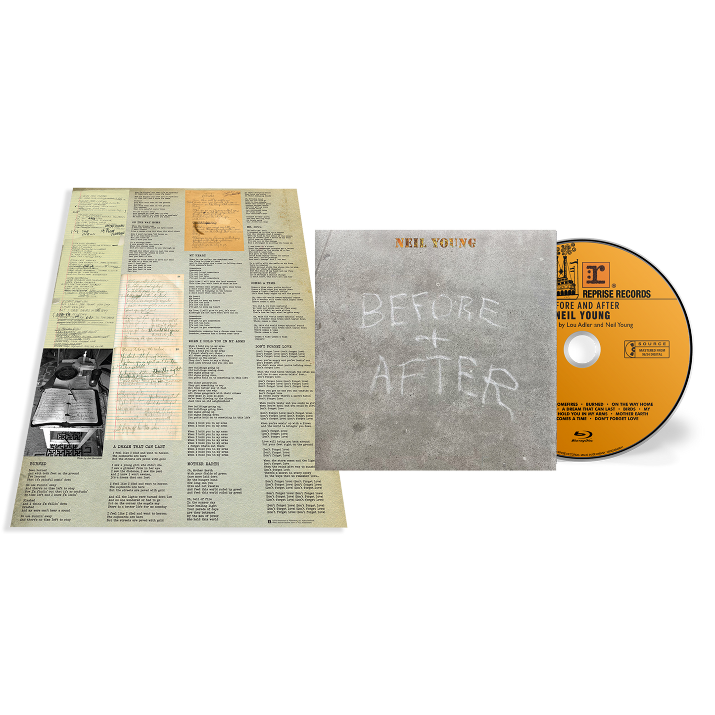 Neil Young / 'Before and After' blu-ray audio with Dolby Atmos Mix