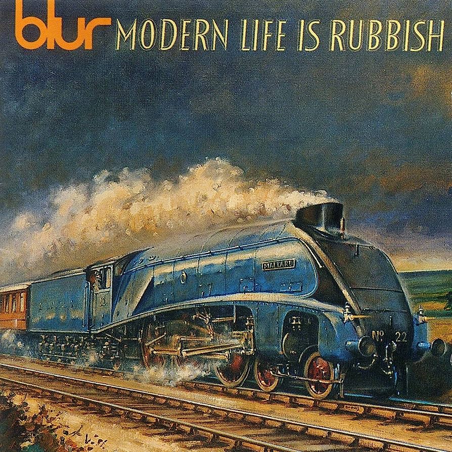 Blur / Modern Life is Rubbish limited 2023 National Album Day 2LP orange vinyl