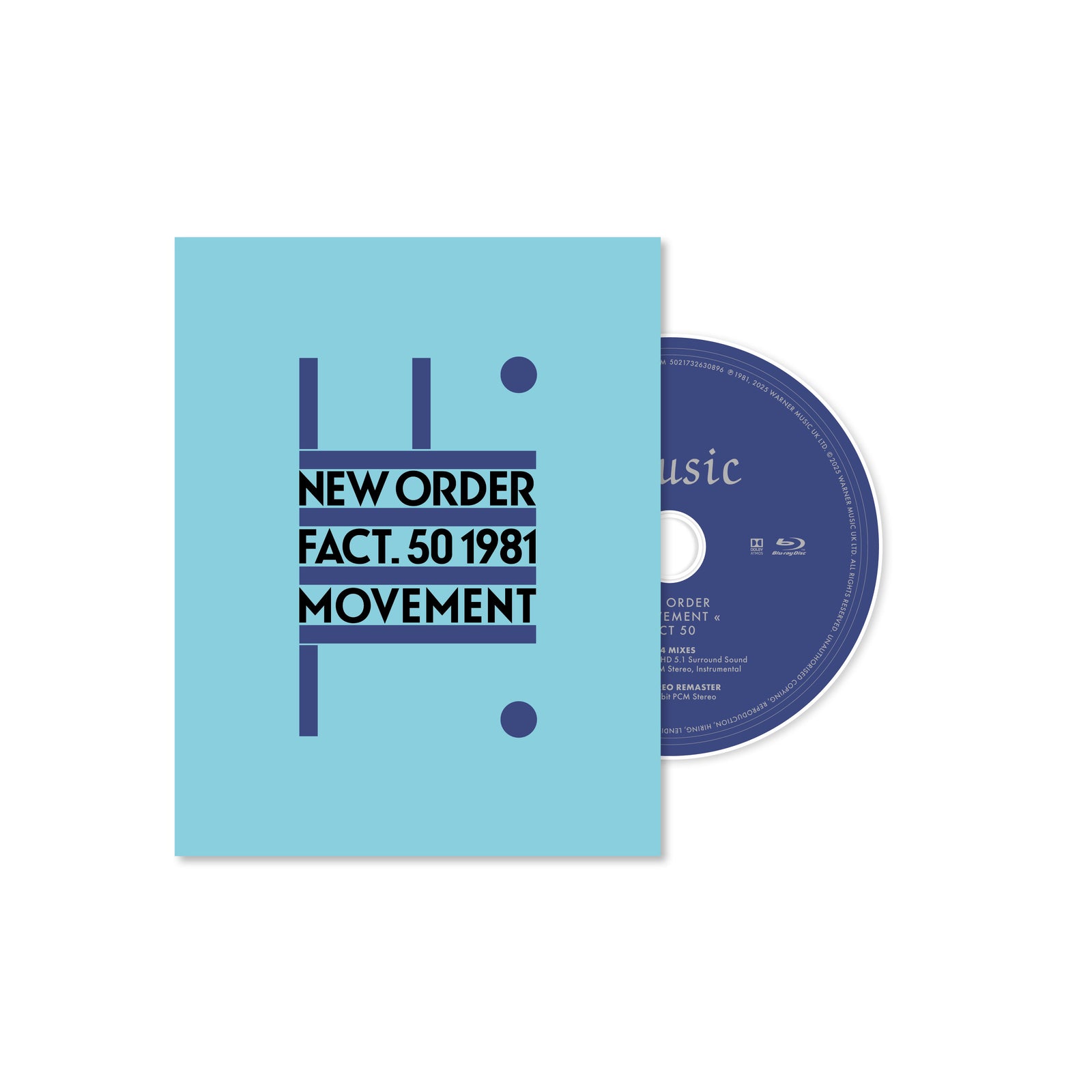 New Order / Movement blu-ray audio