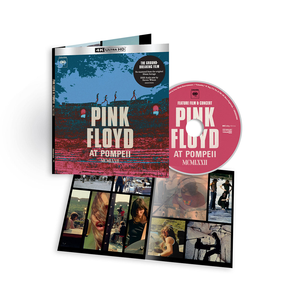 Pink Floyd at Pompeii MCMLXXII 4K UHD blu-ray