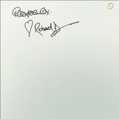 EXCLUSIVE! GO WEST: King of Wishful Thinking - Lathe Cut 12-inch clear vinyl signed by Peter Cox and Richard Drummie - 50 for the world!