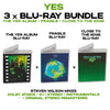 YES / 3 x blu-ray BUNDLE: The Yes Album, Fragile & Close to the Edge