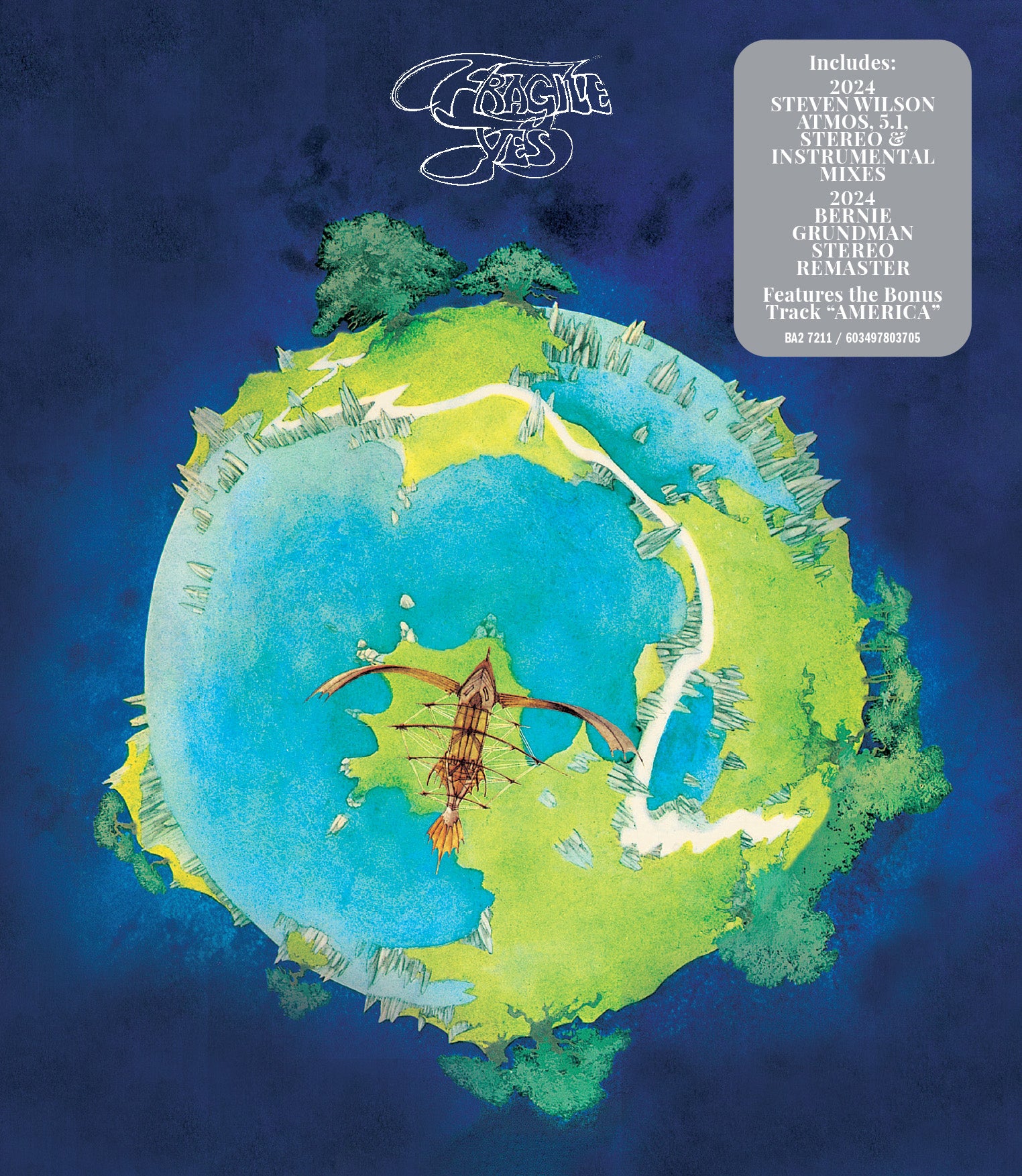 Yes / Fragile blu-ray audio
