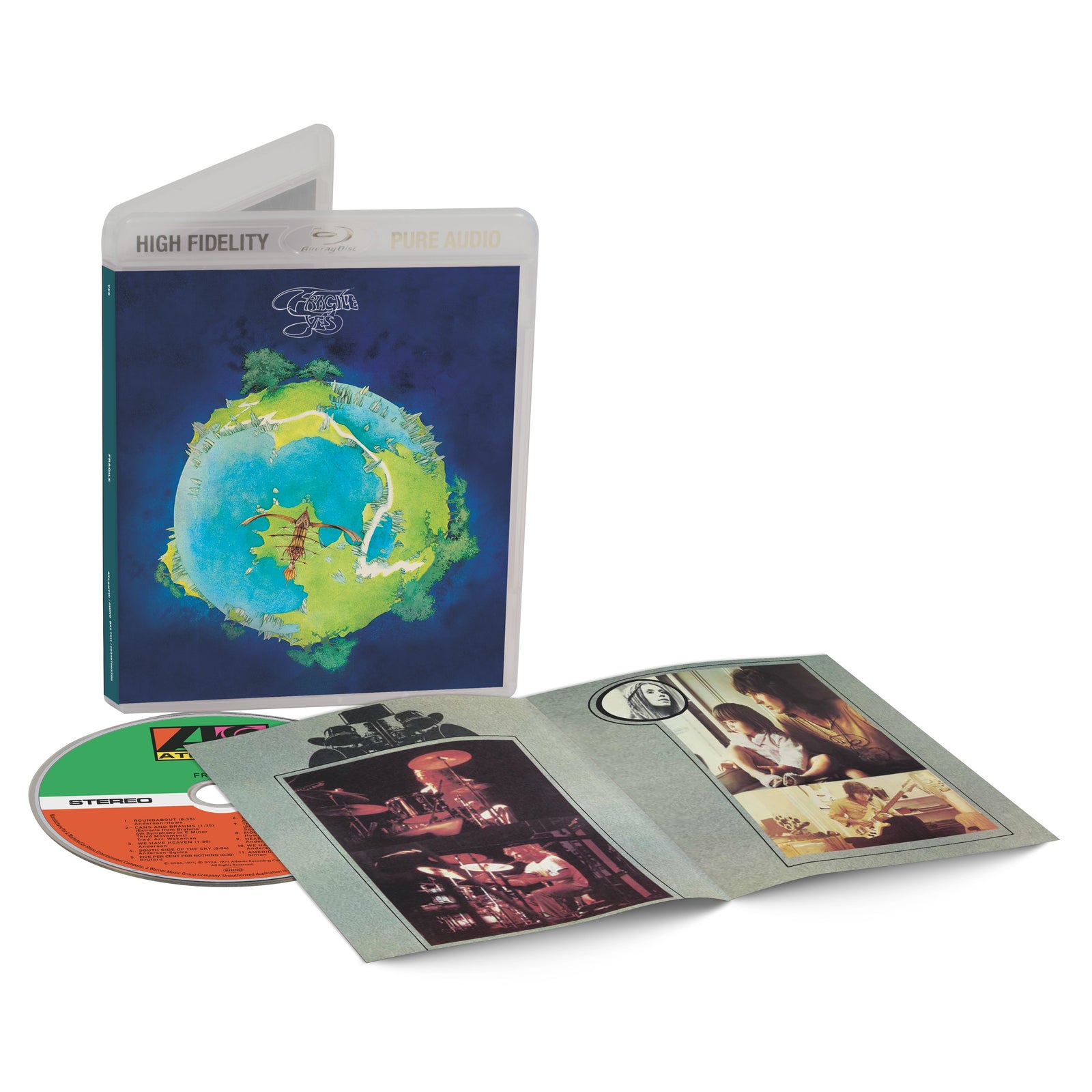 Yes / Fragile blu-ray audio