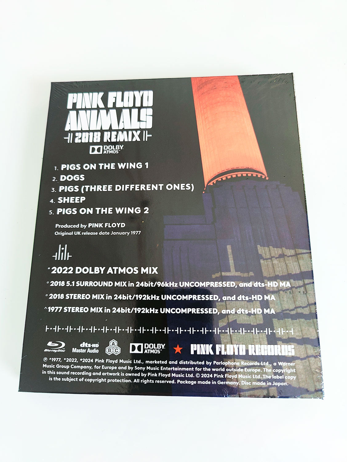 Pink Floyd / Animals blu-ray audio with Dolby Atmos Mix