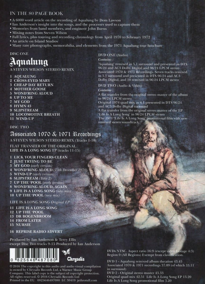 Jethro Tull / Aqualung 40th Anniversary Adapted Edition