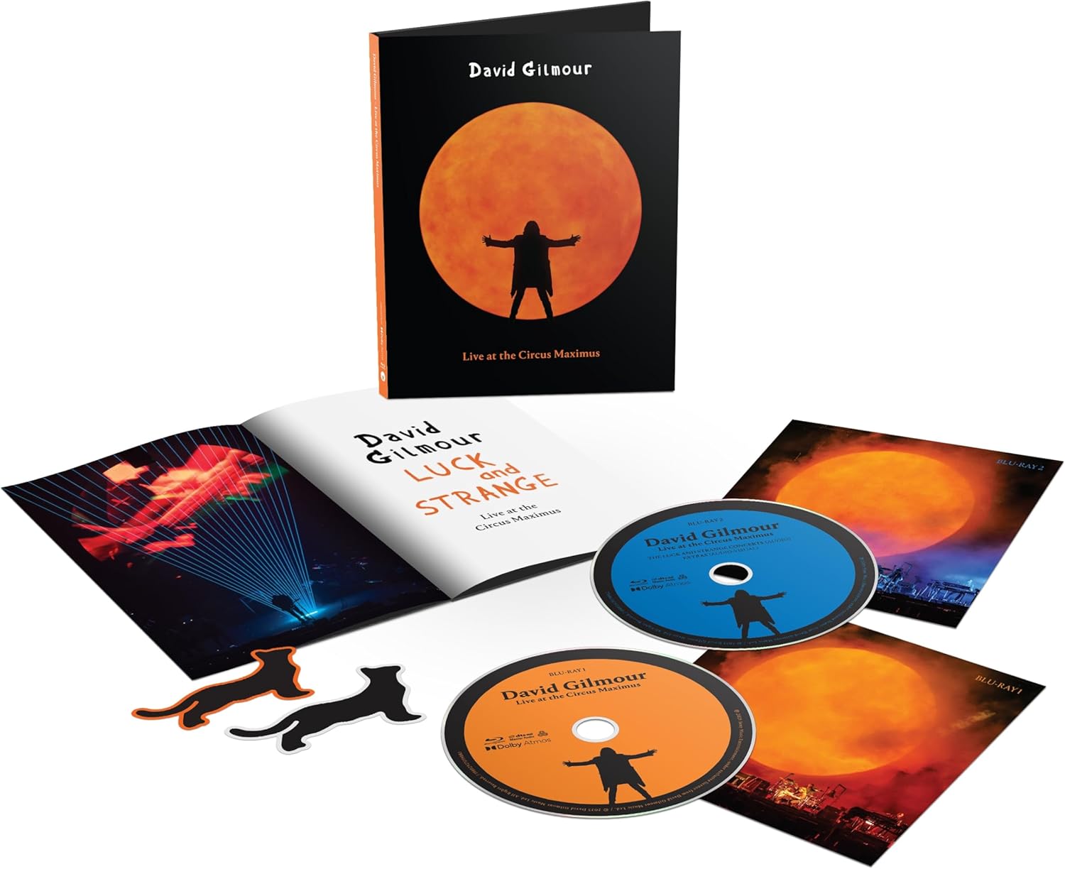 David Gilmour / Live at the Circus Maximus 2 x blu-ray set