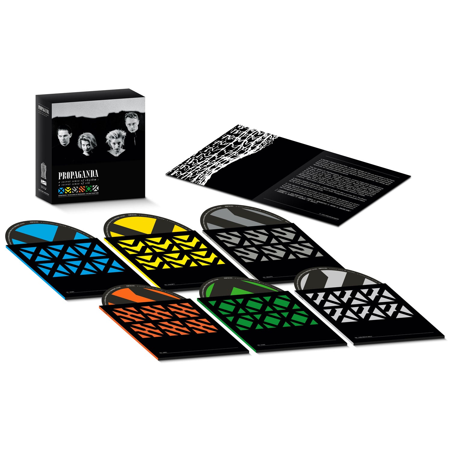 Propaganda / A Secret Sense of Rhythm, A Secret Sense of Sin 6CD box set