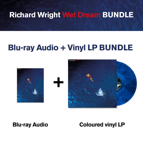 Rick Wright / Wet Dream Bundle: blu-ray audio + coloured vinyl LP