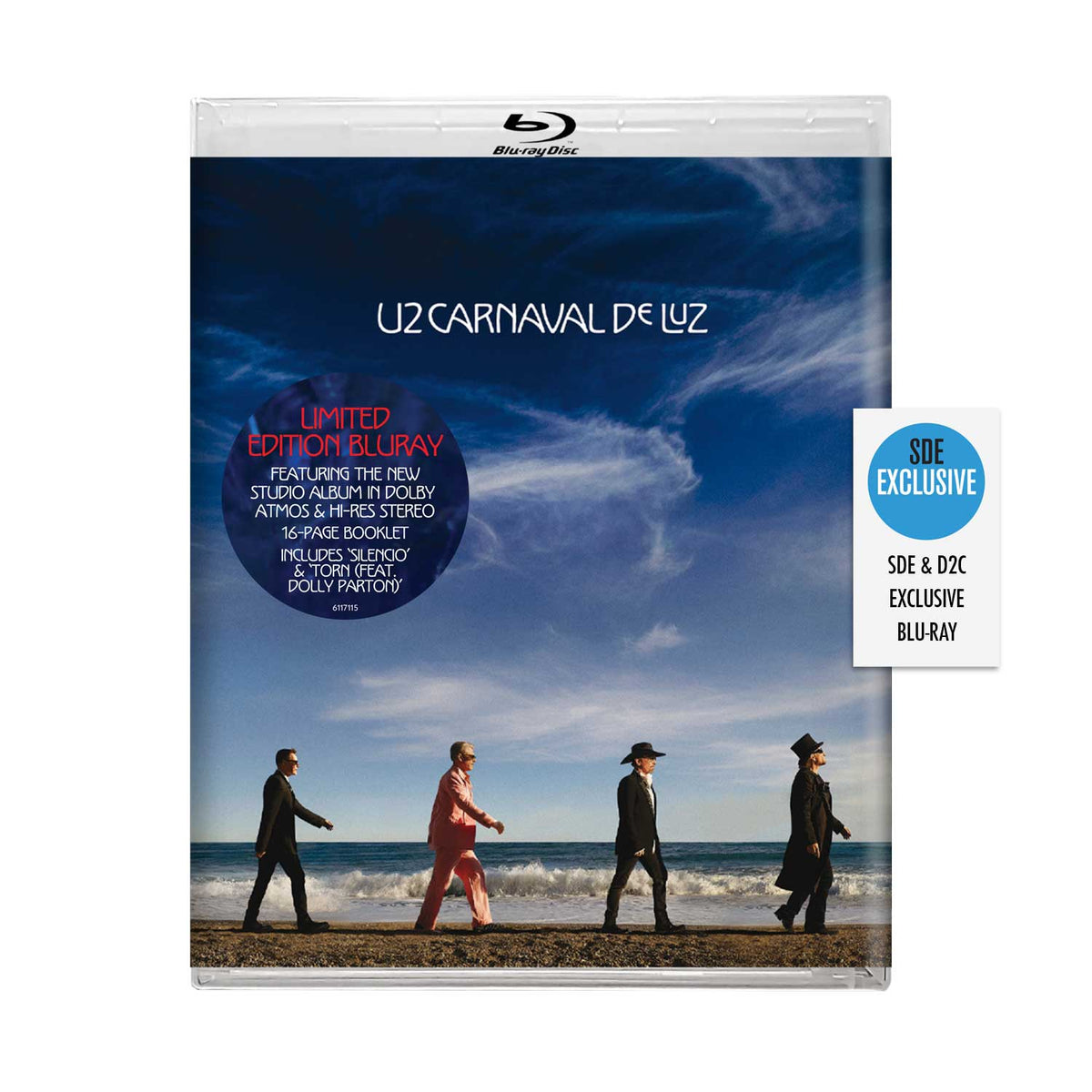 U2 / Carnaval De Luz, Limited Edition Blu-ray