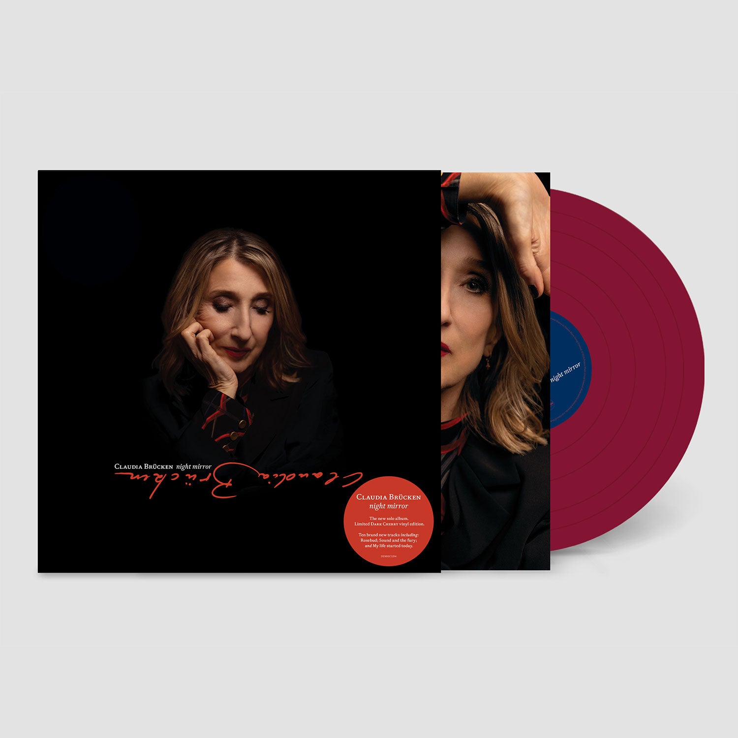 Claudia Brücken / Night Mirror SDE dark cherry vinyl LP