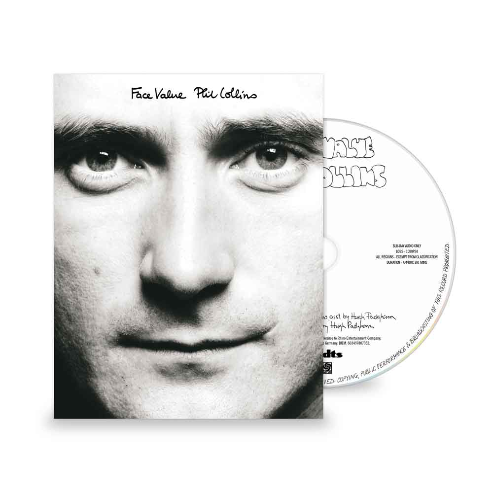 Phil Collins / Face Value blu-ray audio