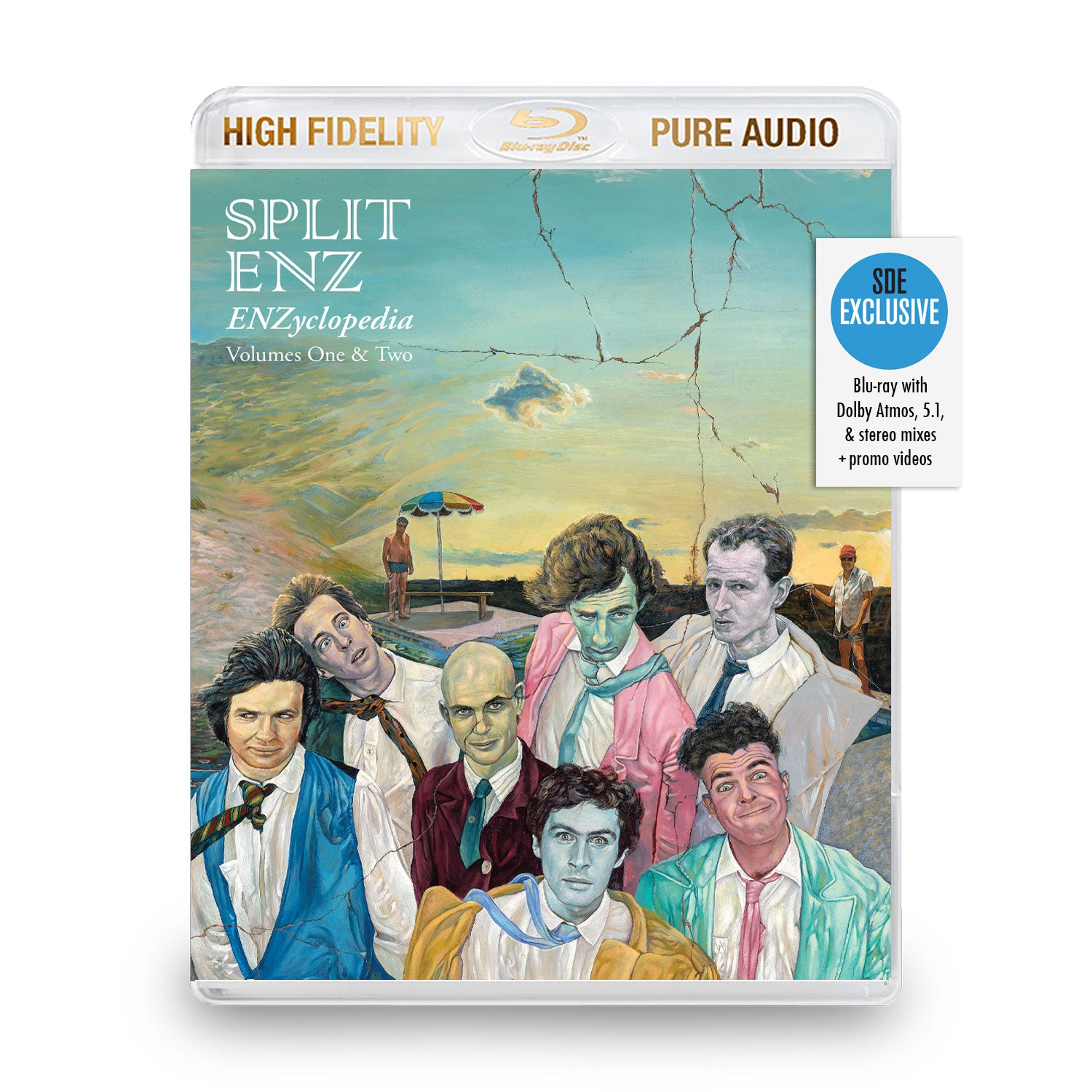 #46 in the SDE Surround Series: Split Enz / ENZyclopedia Vols 1 & 2 blu-ray audio
