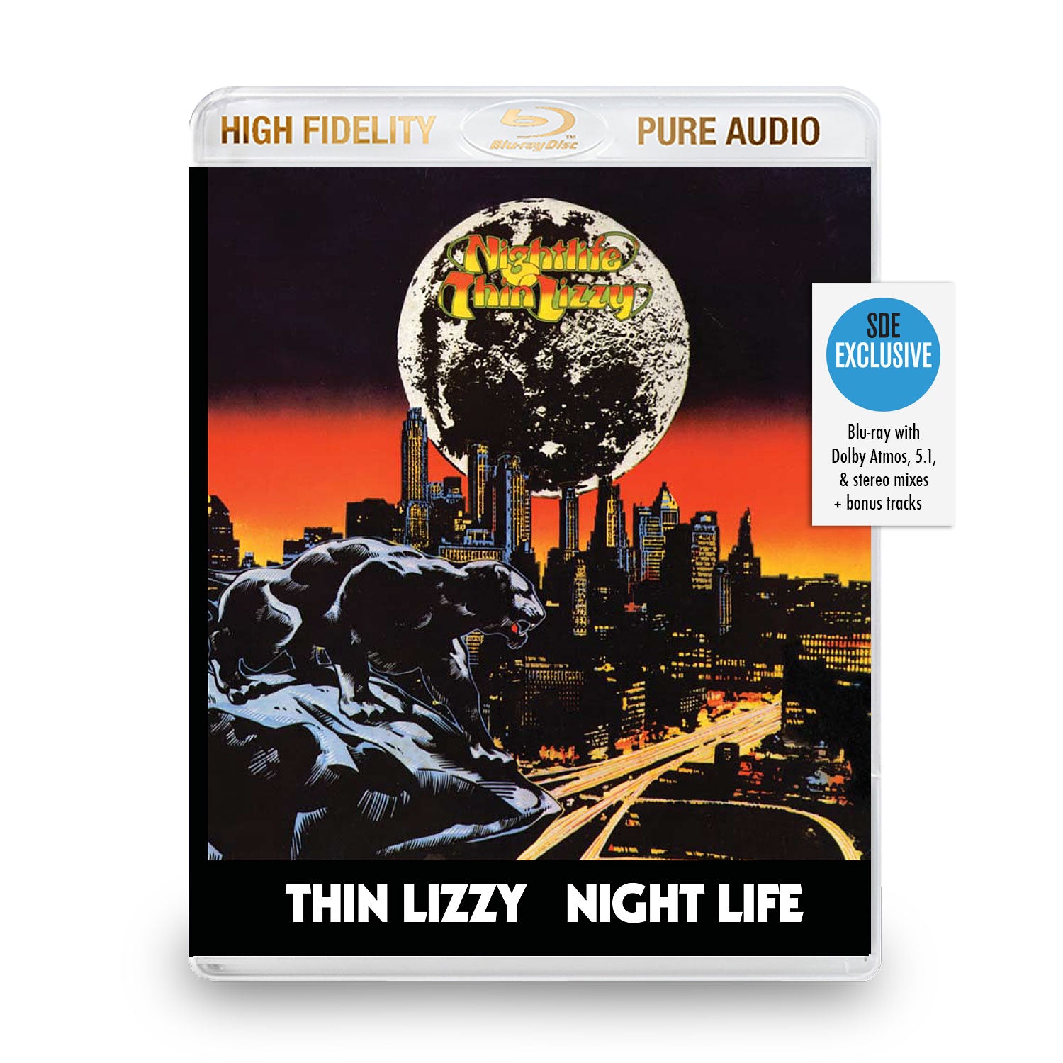 #54 in the SDE Surround Series: Thin Lizzy / Nightlife blu-ray audio