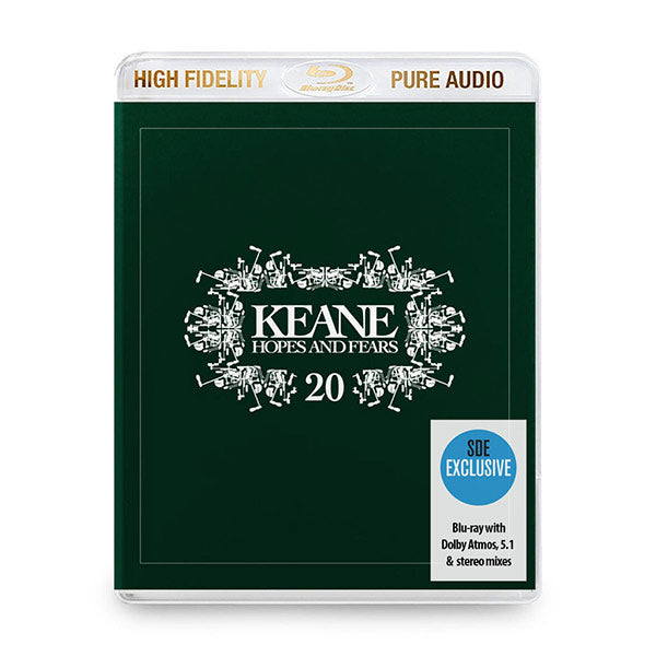 Keane / Hopes and Fears BUNDLE: blu-ray + Galaxy vinyl LP