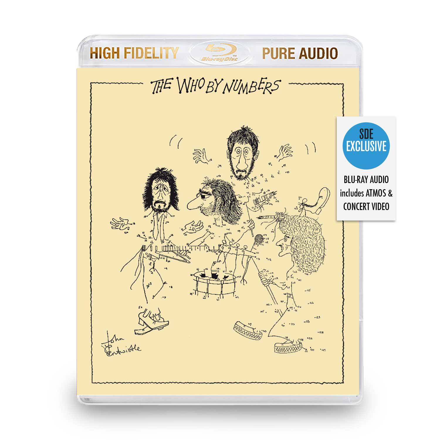 The Who / The Who By Numbers SDE blu-ray audio