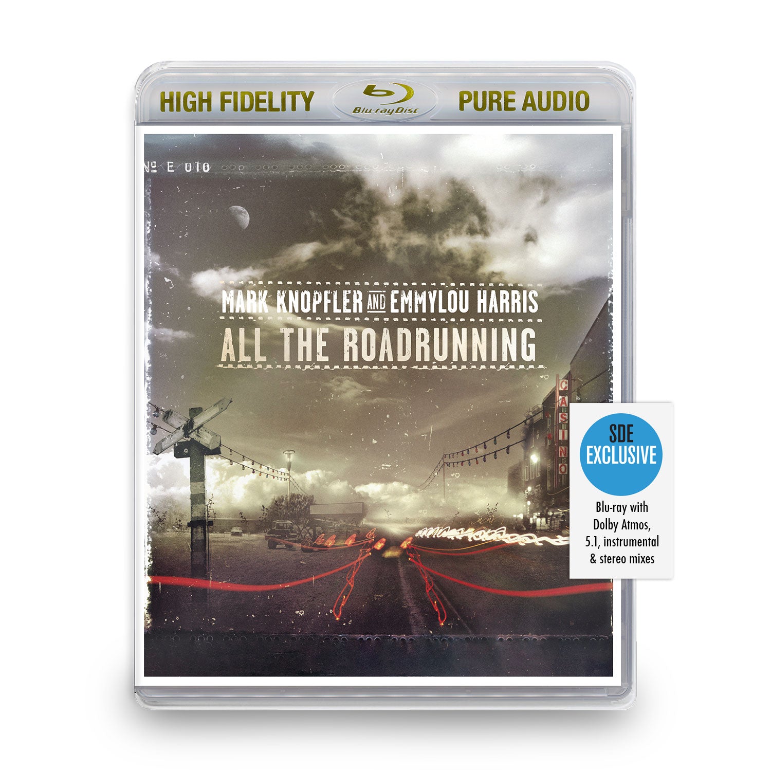 #58 in the SDE Surround Series: Mark Knopfler & Emmylou Harris / All The Roadrunning blu-ray audio
