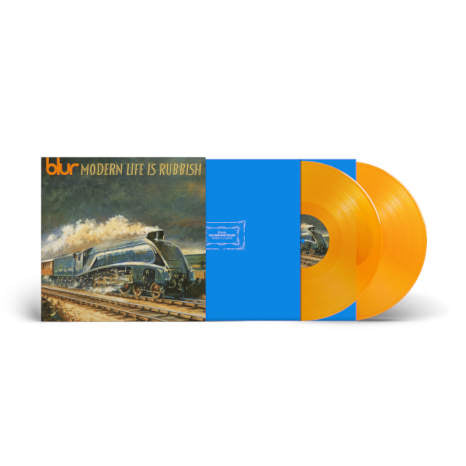 Blur / Modern Life is Rubbish limited 2023 National Album Day 2LP orange vinyl