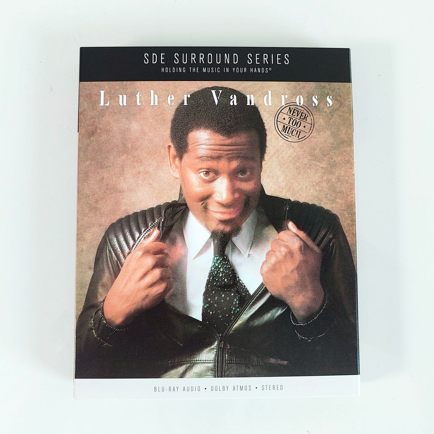 Luther Vandross / Never Too Much exclusive blu-ray audio with Dolby Atmos Mix