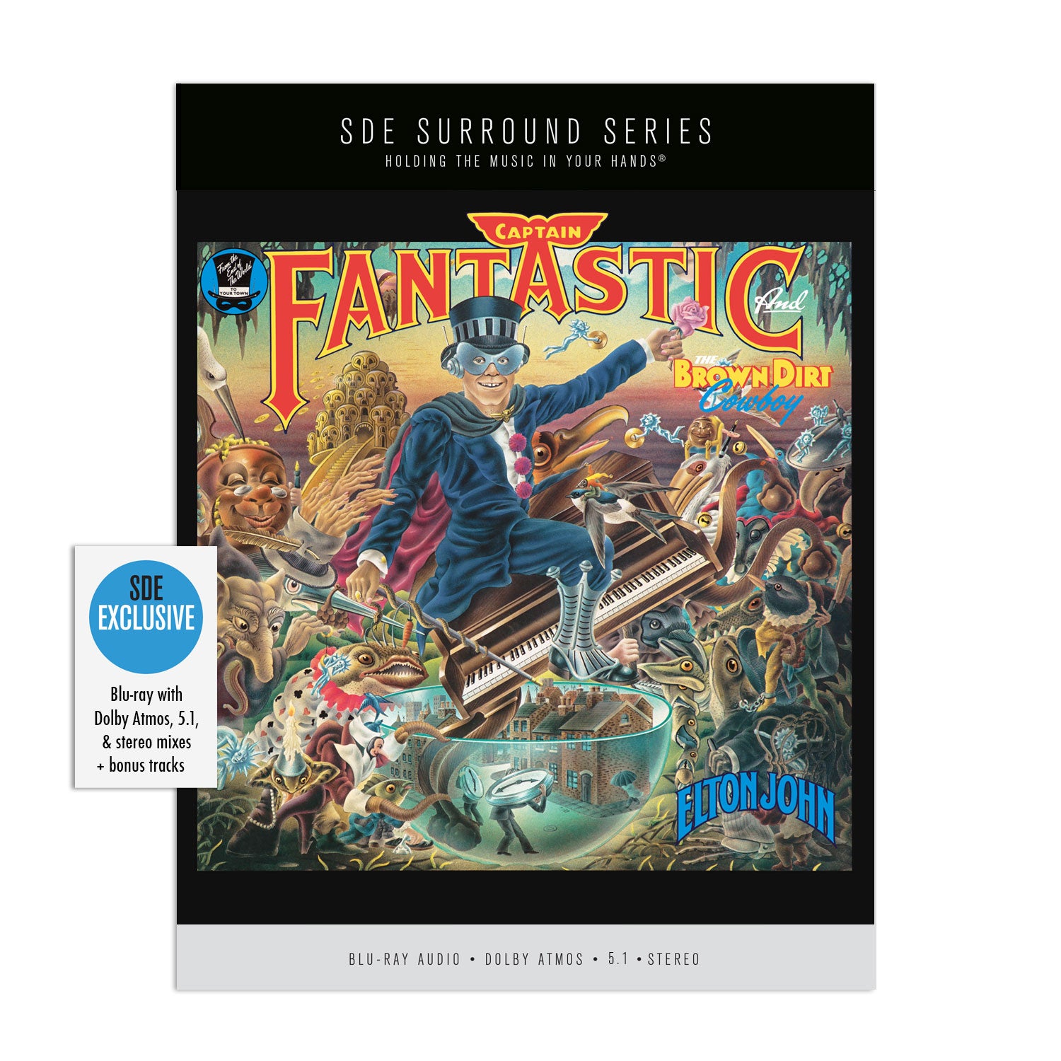 #49 in the SDE Surround Series: Elton John / Captain Fantastic and the Brown Dirt Cowboy blu-ray audio