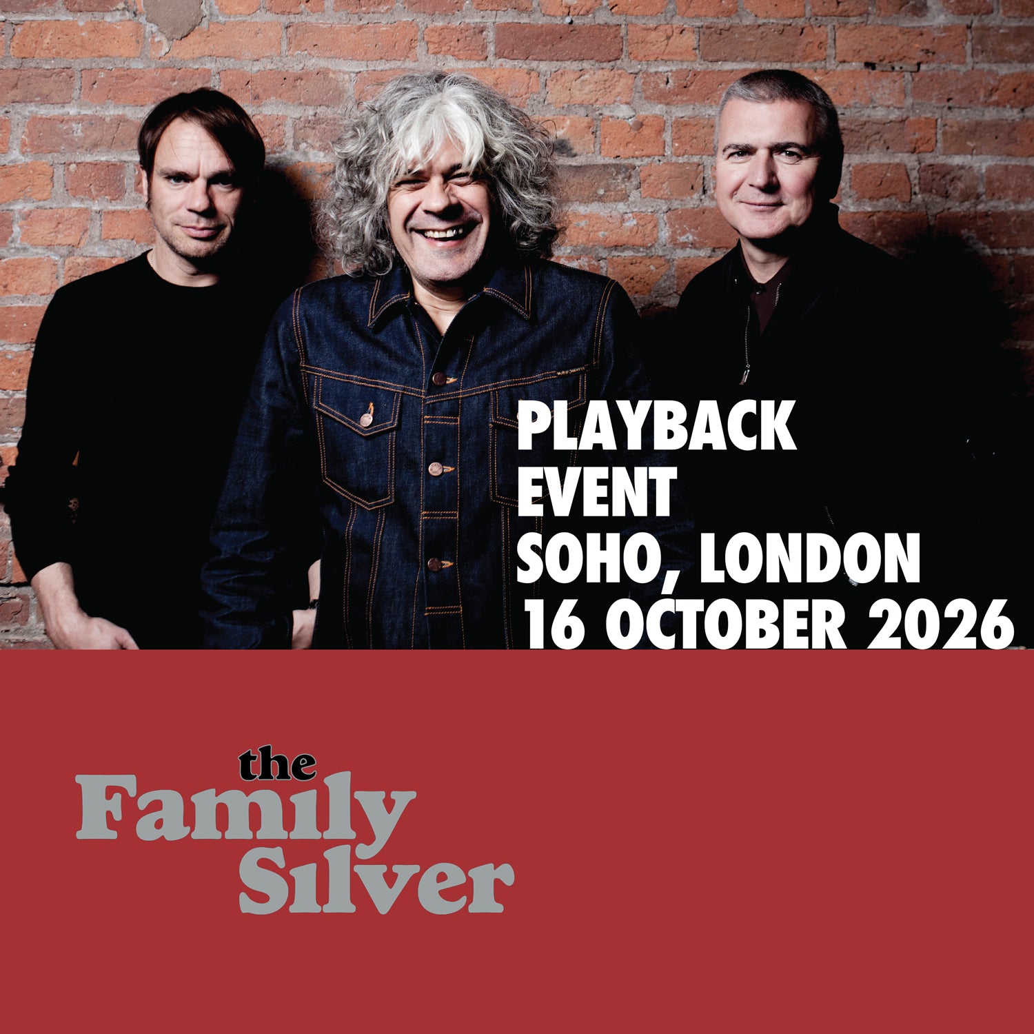VERY LIMITED: The Family Silver Playback Event - 16 Oct 2026