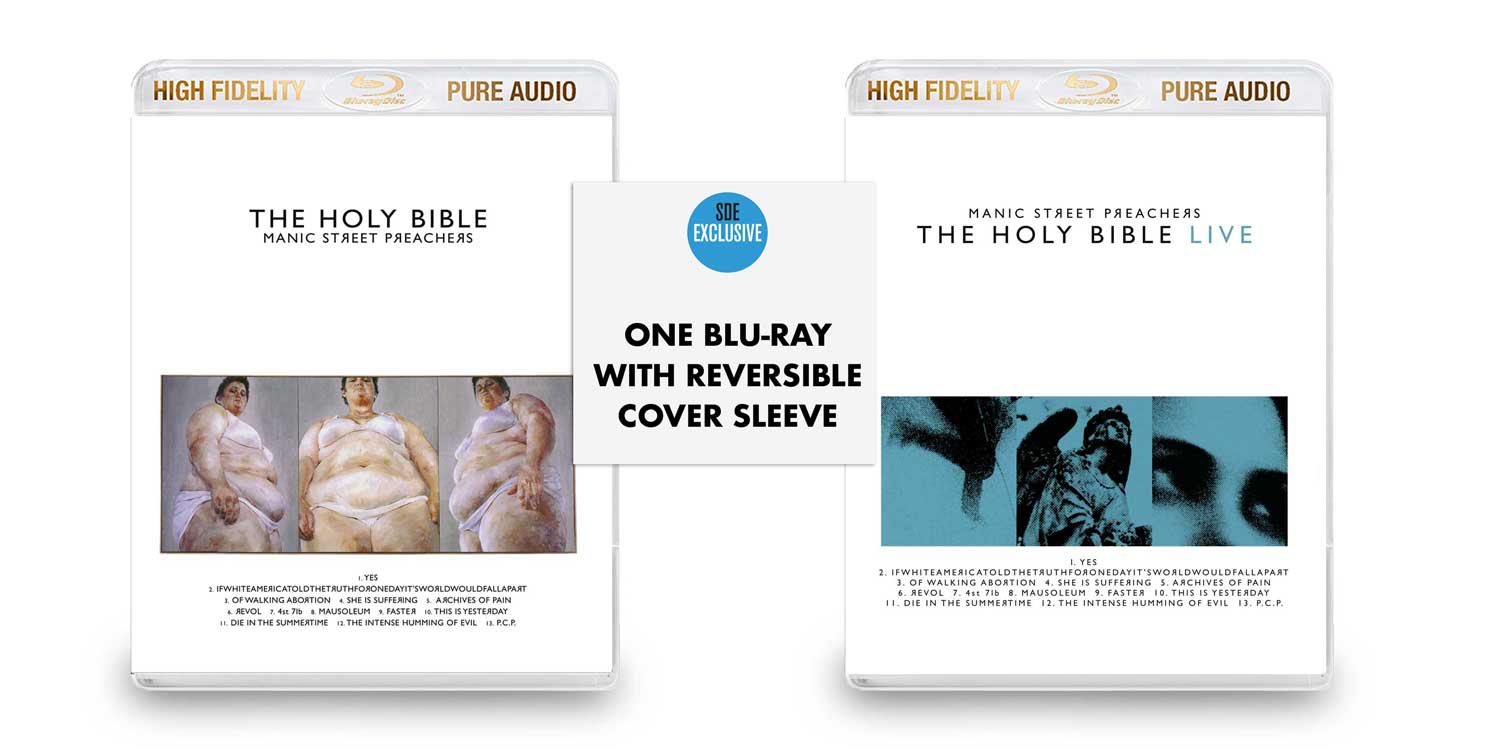 Manic Street Preachers / The Holy Bible Live SDE exclusive blu-ray audio