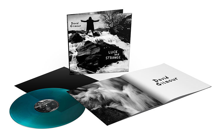 David Gilmour / Luck and Strange sea blue vinyl LP