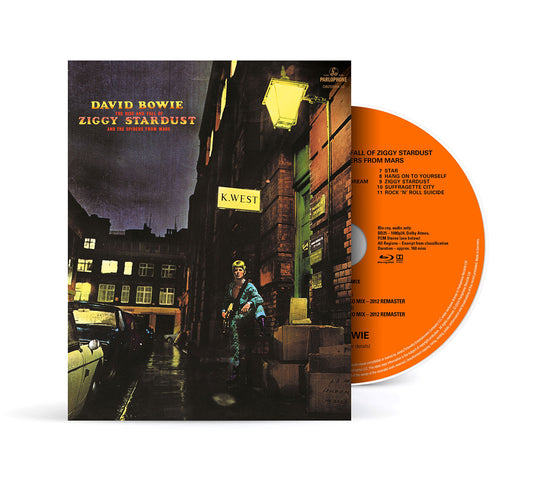 David Bowie / The Rise and Fall of Ziggy Stardust and the Spiders from Mars - blu-ray audio with Dolby Atmos Mix