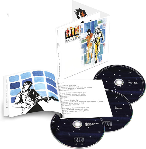 Air / Moon Safari 25th anniversary 2CD+blu-ray with Dolby Atmos Mix