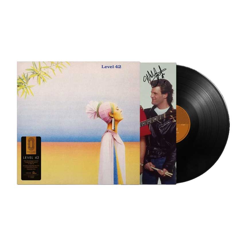Level 42 / Level 42 vinyl LP SIGNED by Mark King (1000 club)