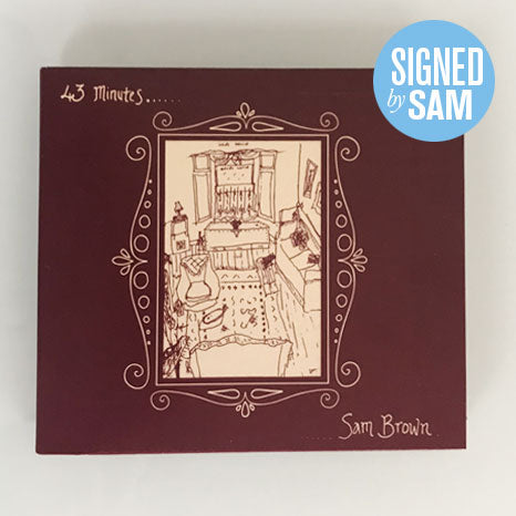Sam Brown / 43 Minutes signed CD