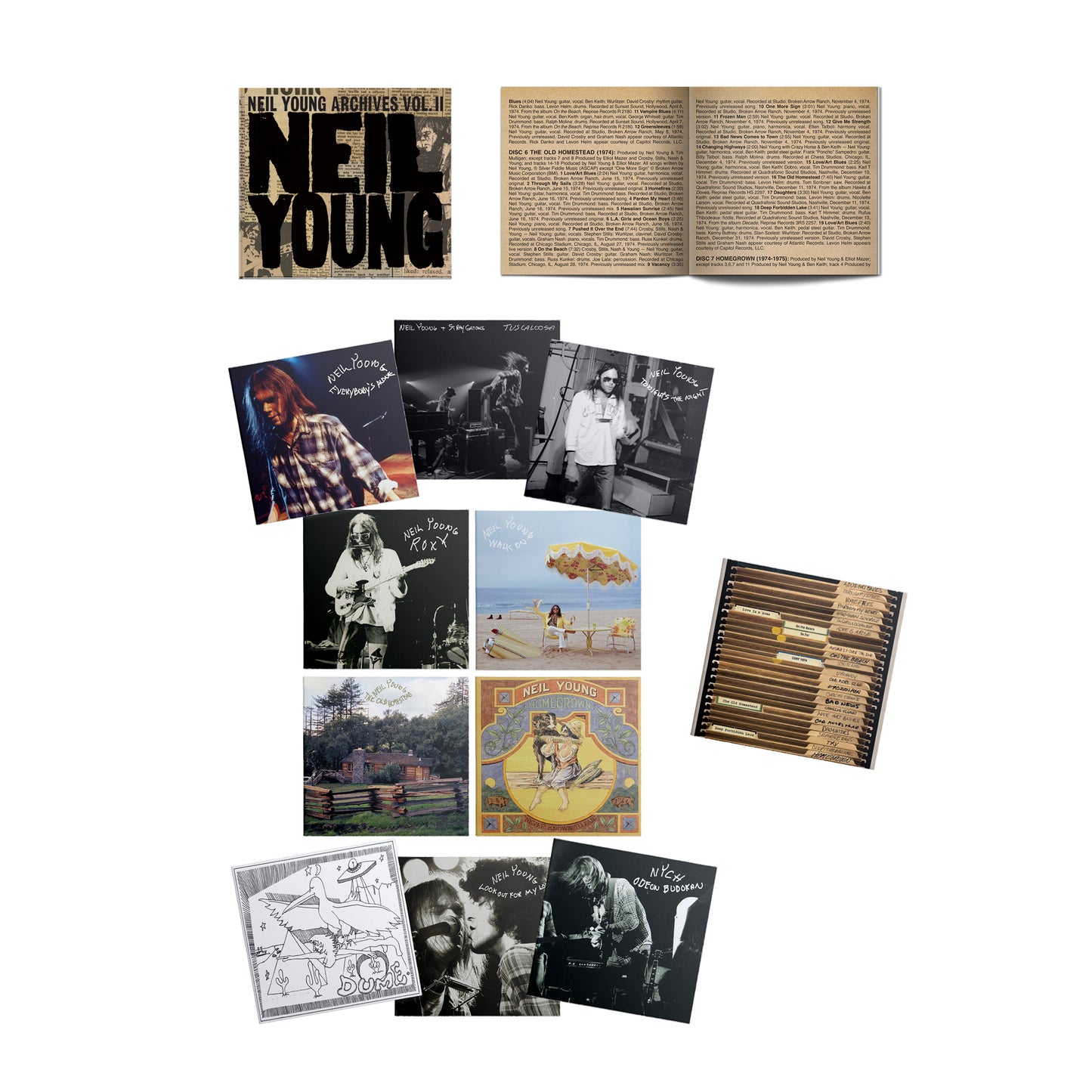 Neil Young / Archives Vol II (1972 – 1976) Retail Edition 10CD box set