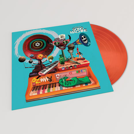 Gorillaz / Song Machine: Season One - Strange Timez / indie-exclusive orange vinyl LP