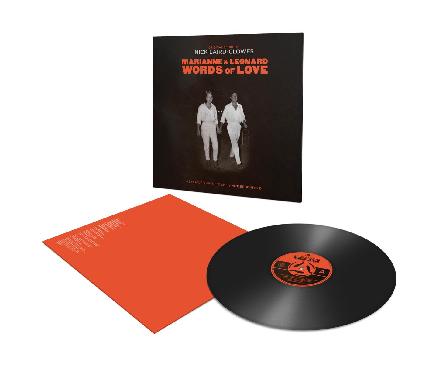 Marianne & Leonard: Words of Love / vinyl LP. original score by Nick Laird-Clowes