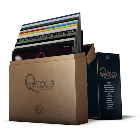Queen / The Studio Collection 18LP coloured vinyl box set