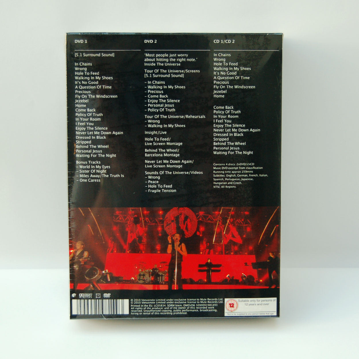 Depeche Mode / Tour of the Universe 3CD/DVD Deluxe Box Set