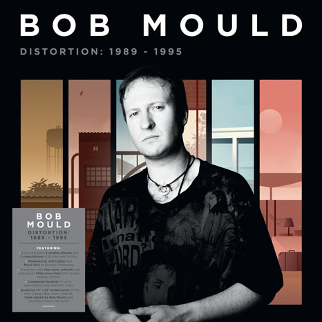 Bob Mould / Distortion 1989 - 1995 8LP coloured vinyl box with SIGNED print