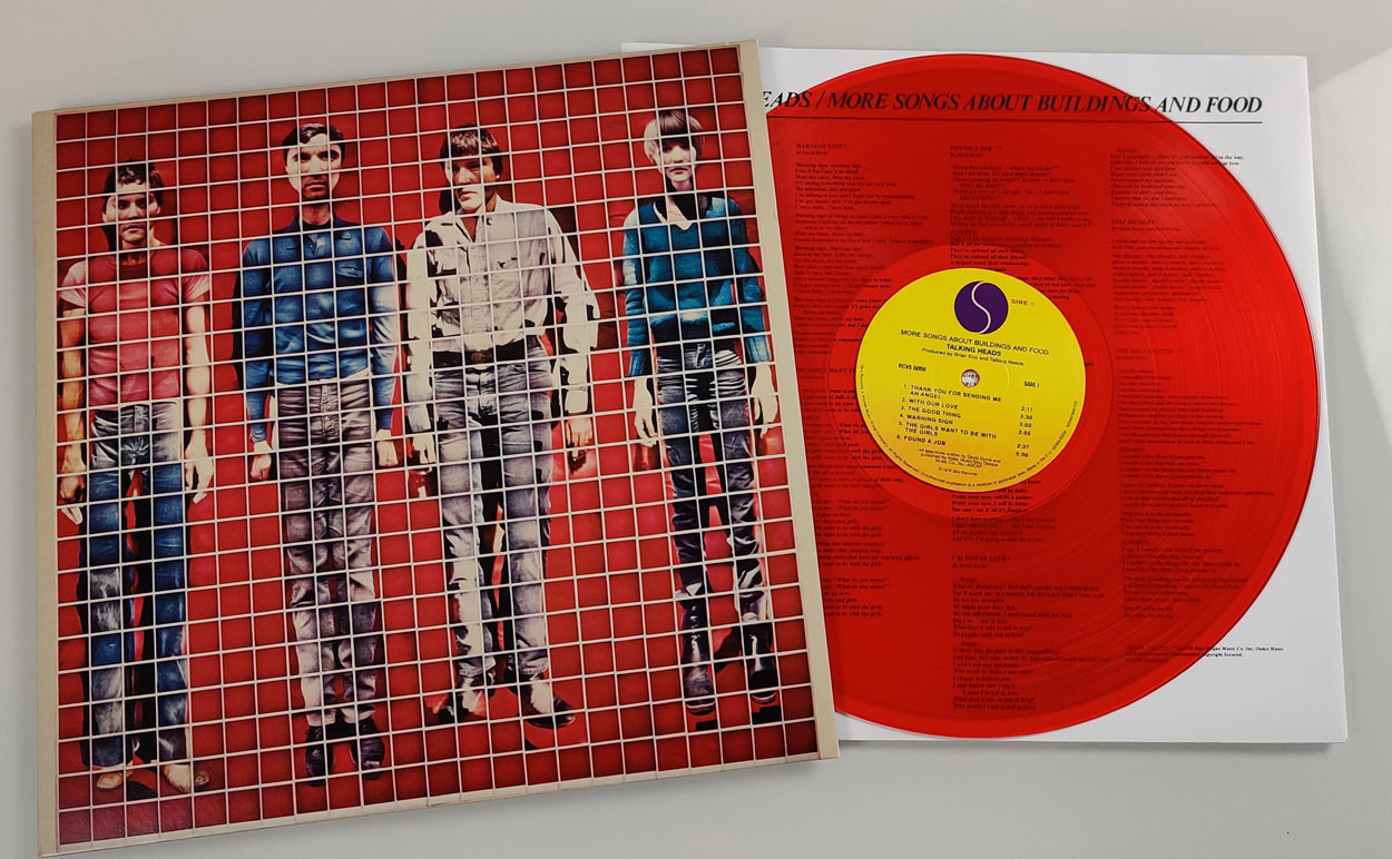 Talking Heads coloured vinyl bundle