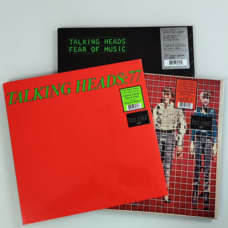 Talking Heads coloured vinyl bundle