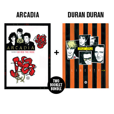 BUNDLE: "Arcadia: The Story of So Red The Rose" and "Duran Duran Liberty at 30" exclusive SDE booklets